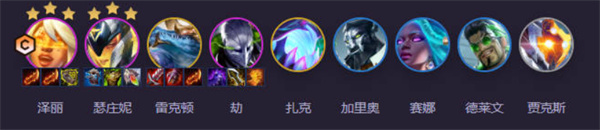 云顶之弈执事泽丽阵容搭配推荐