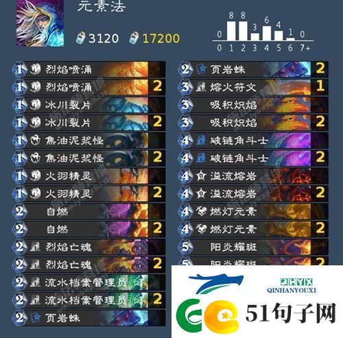炉石传说深暗领域元素法卡组怎么搭配-炉石传说深暗领域元素法卡组搭配方案