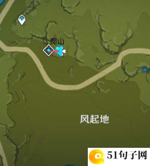 原神蒲公英籽高效采集路线图2023