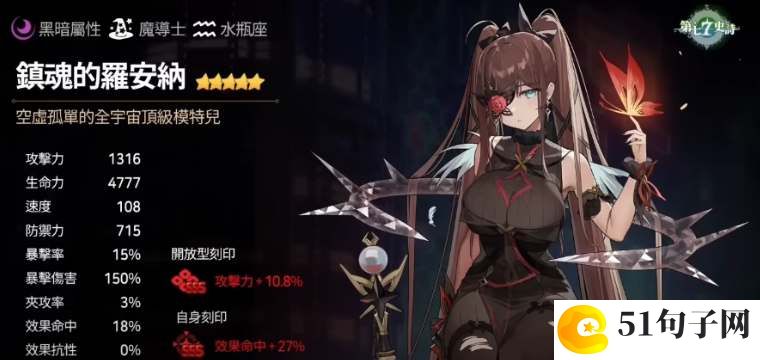 第七史诗镇魂罗安纳技能强度测评